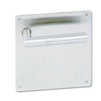 Manillas con placa cuadrada